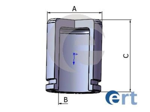 Piston, etrier frana ERT 151034-C