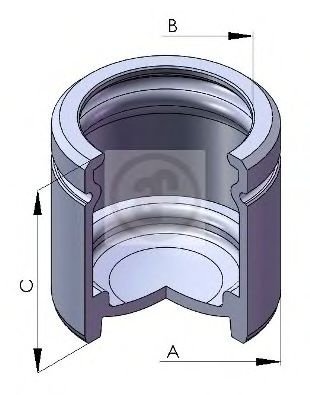 Piston, etrier frana FORD FOCUS II limuzina (DA_) 