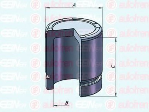 Piston, etrier frana HYUNDAI ix55 (2006 - 2016) AUTOFREN SEINSA D025357