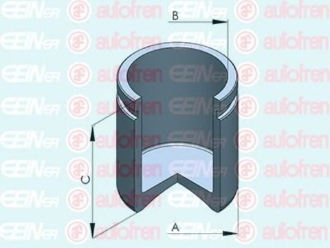 Piston, etrier frana HYUNDAI SANTA FE I (SM) (2000 - 2006) AUTOFREN SEINSA D025431 piesa NOUA