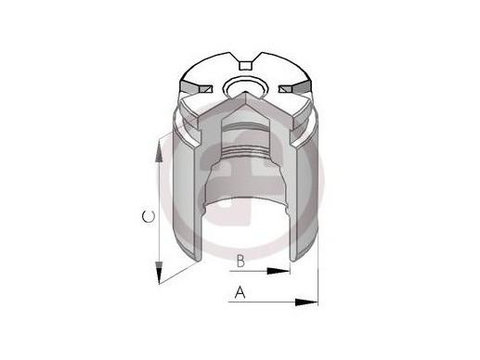 Piston, etrier frana Lancia DEDRA (835) 1989-1999 #2 150523C