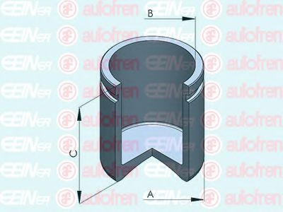 Piston, etrier frana NISSAN NAVARA (D40) (2004 - 2