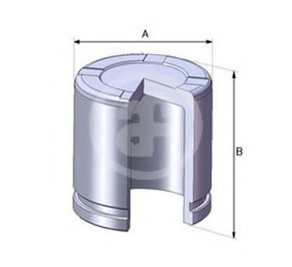 Piston, etrier frana PEUGEOT 206 hatchback (2A/C) (1998 - 2016) AUTOFREN SEINSA D02550