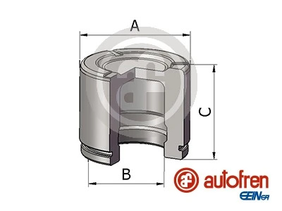 Piston etrier frana punte fata AUTOFREN SEINSA CITROËN JUMPY III caroserie (V_) 2016-2025 - D025785