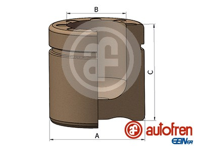 Piston, etrier frana punte fata (D025242 AUT) DAIHATSU,OPEL,ROLLS-ROYCE,TOYOTA,VAUXHALL