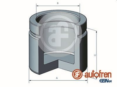 Piston, etrier frana punte fata (D025591 AUT) AUDI,DACIA,FORD,RENAULT,SEAT