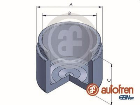 Piston, etrier frana punte fata (D025653 AUTOFREN) MERCEDES-BENZ