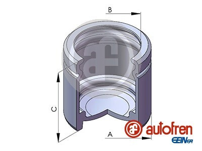 Piston etrier frana # punte fata Renault Megane 2010 2011 2012 2013 2014 2015 2016 2017 2018 2019 2020 2021 2022 2023 2024 2025 # D025107 # AUTOFREN SEINSA