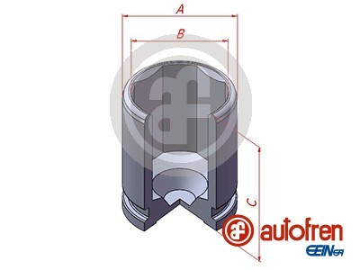 Piston etrier frana ~ puntea spate Audi Q7 2015 2016 2017 2018 2019 2020 2021 2022 2023 2024 ~ D025543 ~ AUTOFREN SEINSA