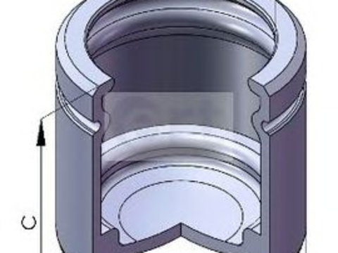 Piston, etrier frana RENAULT MEGANE III Cupe (DZ0/1) (2008 - 2016) ERT 150566-C piesa NOUA