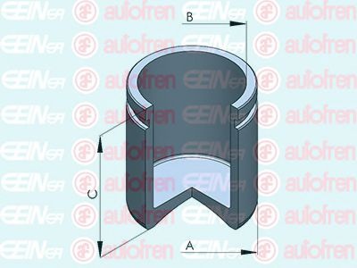 Piston, etrier frana TOYOTA AVENSIS (T25) (2003 - 2008) AUTOFREN SEINSA D025452 piesa NOUA