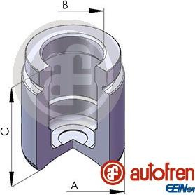 Piston, etrier frana VOLVO S60 I (384), Sedan, 07.2000 - 04.2010 AUTOFREN SEINSA D025125