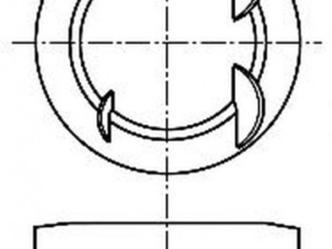 Piston FIAT BRAVO I 182 NRAL 8778700600 PieseDeTop