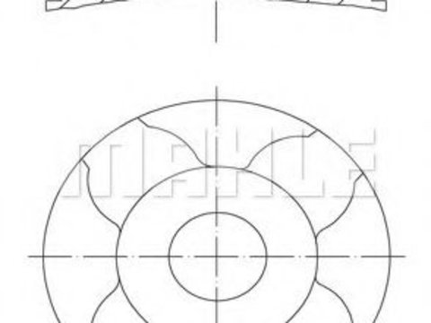 Piston FIAT SCUDO caroserie (272, 270) (2007 - 2016) MAHLE ORIGINAL 040 06 00