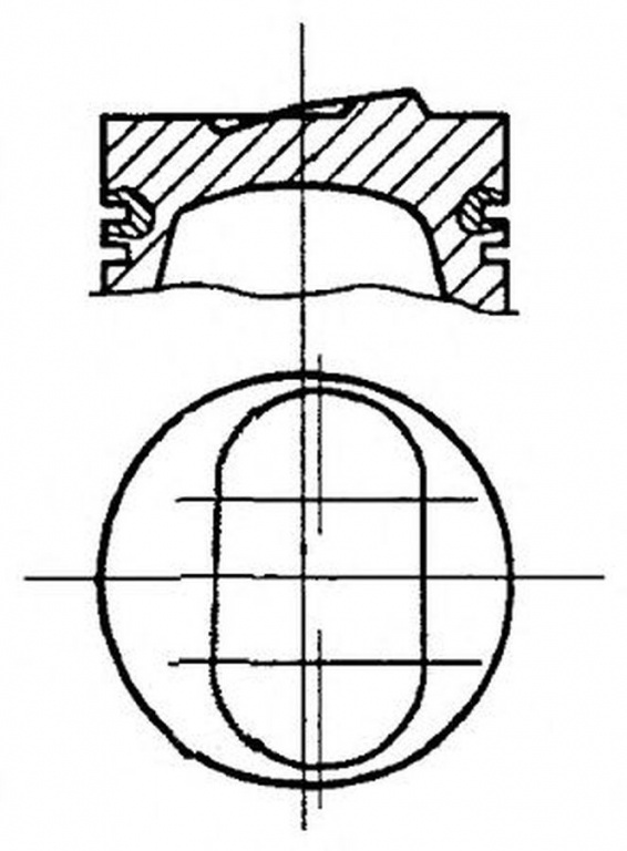 Piston FIAT TIPO 160 NRAL 8778380010