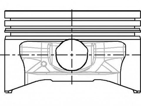 Piston FORD ESCORT V combi GAL AVL NRAL 8778650700 PieseDeTop