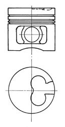 Piston FORD FIESTA IV (JA, JB) (1995 - 2002) KOLBE