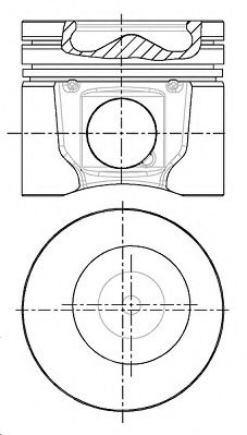 Piston FORD FOCUS C-MAX (2003 - 2007) NÜRAL 87-43