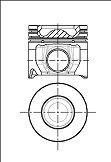 Piston FORD FOCUS III Turnier (2010 - 2016) NÜRAL