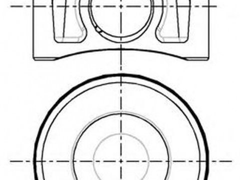 Piston FORD MONDEO III B5Y NRAL 8742770010