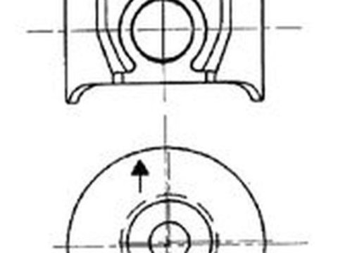 Piston FORD TRANSIT bus E KOLBENSCHMIDT 94957600