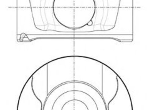 Piston JAGUAR S-TYPE (CCX) (1999 - 2009) NÜRAL 87-432400-00