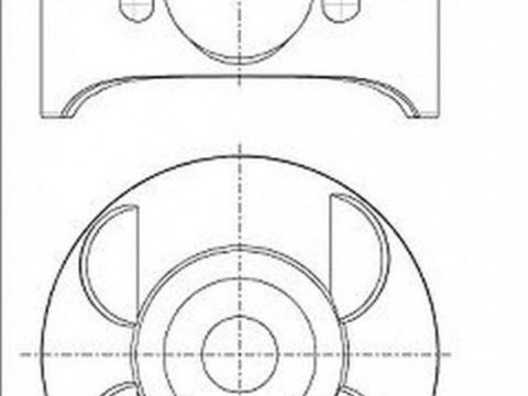 Piston JEEP COMPASS MK49 NRAL 8743340000