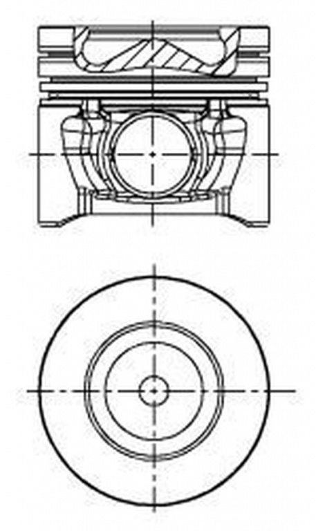 Piston KIA CERATO limuzina LD NRAL 8743190700