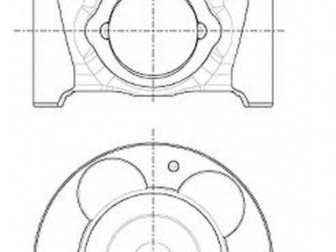 Piston KIA RIO II JB NRAL 8784900700 PieseDeTop