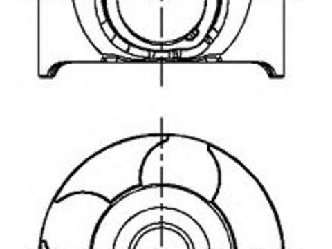 Piston KIA SORENTO I (JC) (2002 - 2016) NÜRAL 87-431700-00