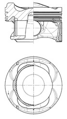 Piston Kolbenschmidt FORD MONDEO IV (BA7) 2011-2015 - 40883600