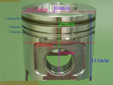 Piston KOMATSU WB97R-2 -PRODUS NOU