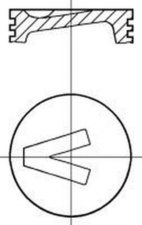 Piston LAND ROVER DEFENDER Station Wagon LD NURAL 8771440700