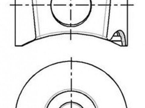 Piston LAND ROVER DISCOVERY II LJ LT NRAL 8714000700