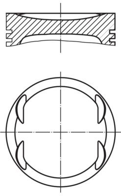 Piston MAHLE 007 PI 00153 000