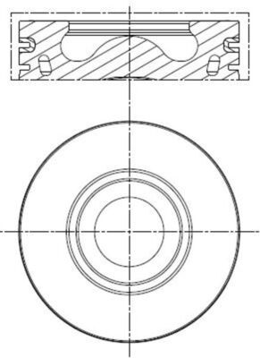 Piston MAHLE 013PI00136002 se potriveste la LAND ROVER DEFENDER Pick Up (L316) DT224(PUMA) 2198cc 122cp 90kW 2011 2012 2013 2014 2015 2016