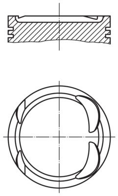 Piston MAHLE 021 PI 00117 000