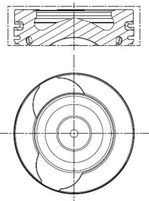 Piston MAHLE RENAULT LODGY (JS_) 2015-2019 - 021 PI 00128 002