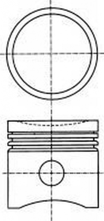 Piston MAZDA 3 limuzina BK NRAL 8742340700 PieseDeTop