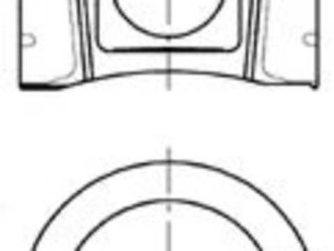 Piston MERCEDES ATEGO (1998 - 2004) KOLBENSCHMIDT 94931600