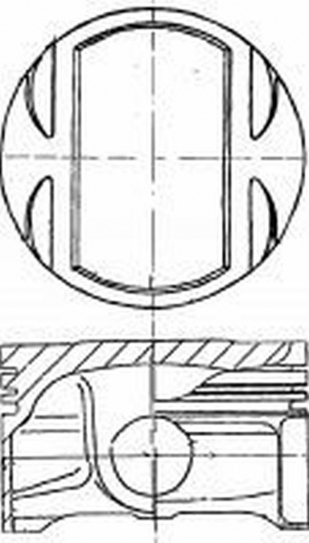 Piston MERCEDES-BENZ C-CLASS T-Model S203 NÜRAL 8744090000