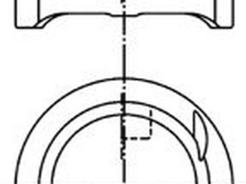 Piston MERCEDES-BENZ CLK C208 KOLBENSCHMIDT 94953600