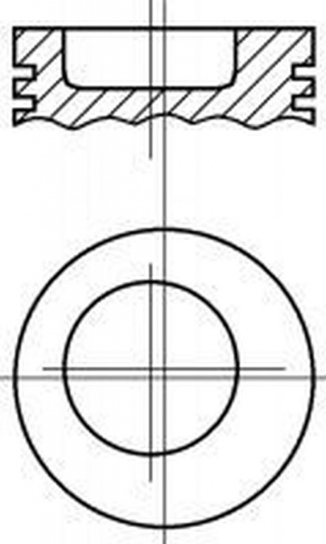 Piston MERCEDES-BENZ OF Series NURAL 8717430000