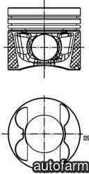 Piston MERCEDES-BENZ R-CLASS W251 V251 KOLBENSCHMIDT 40096600