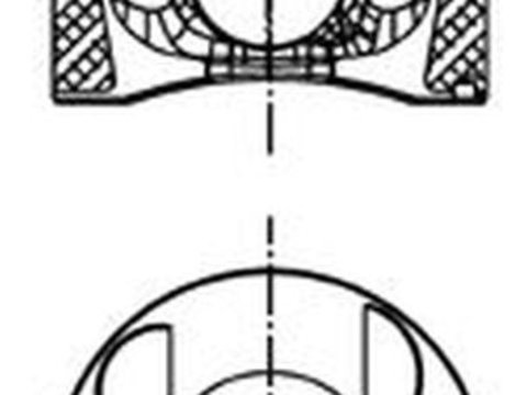 Piston MERCEDES-BENZ S-CLASS W221 KOLBENSCHMIDT 40095600