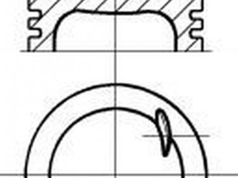 Piston MERCEDES-BENZ SLK R170 NRAL 8710910710