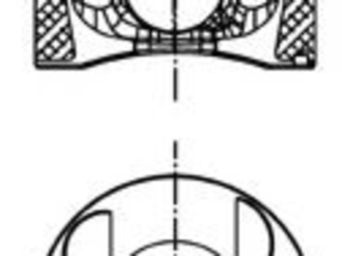 Piston MERCEDES M-CLASS (W164) (2005 - 2011) KOLBENSCHMIDT 40095630 piesa NOUA