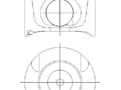 Piston MERCEDES M-CLASS (W164) (2005 - 2016) NÜRAL 87-427400-00