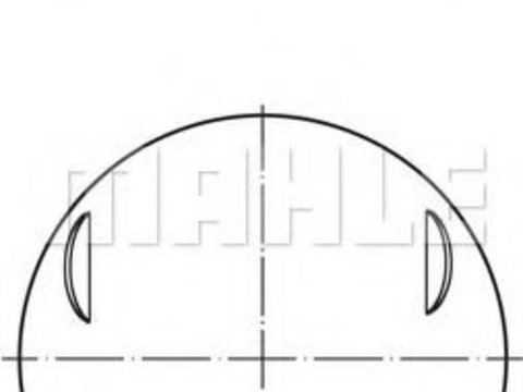 Piston MERCEDES S-CLASS (W221) (2005 - 2013) MAHLE ORIGINAL 005 24 00 piesa NOUA