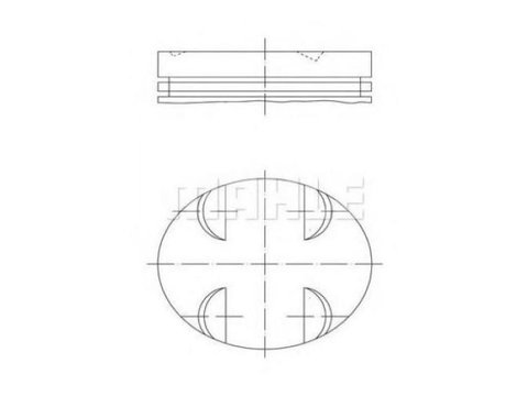 Piston Mercedes S-CLASS (W221) 2005-2016 #2 0052400